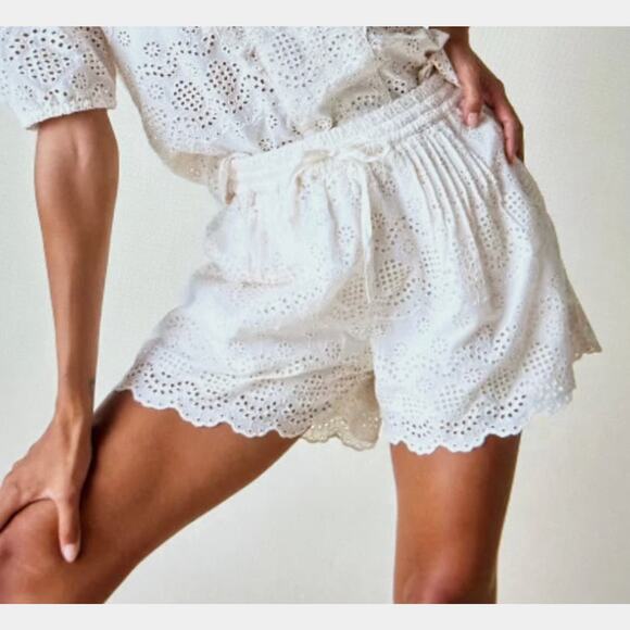 St Roche Harper Shorts - Vanilla Size S